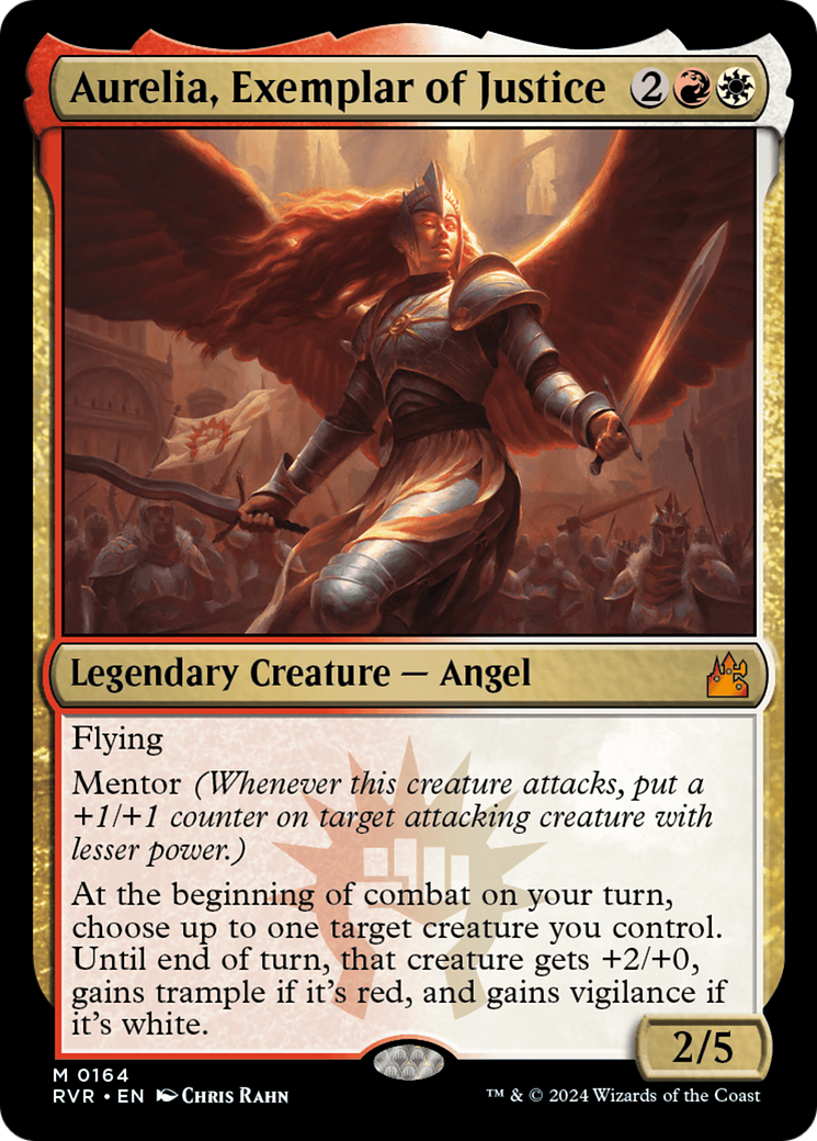 Aurelia, Exemplar of Justice [Ravnica Remastered] | The CG Realm