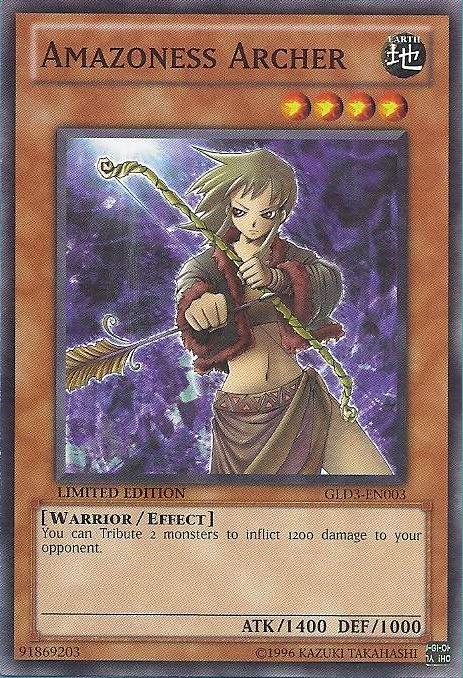 Amazoness Archer [GLD3-EN003] Common | The CG Realm