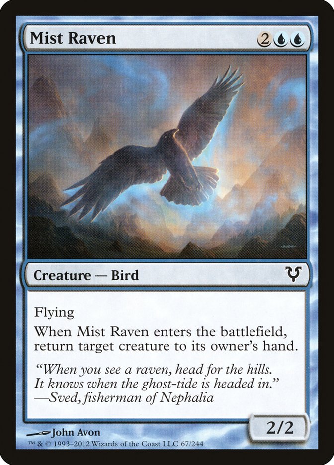 Mist Raven [Avacyn Restored] | The CG Realm