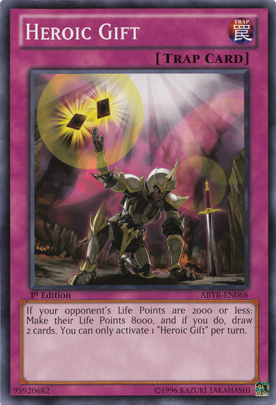 Heroic Gift [ABYR-EN068] Common | The CG Realm