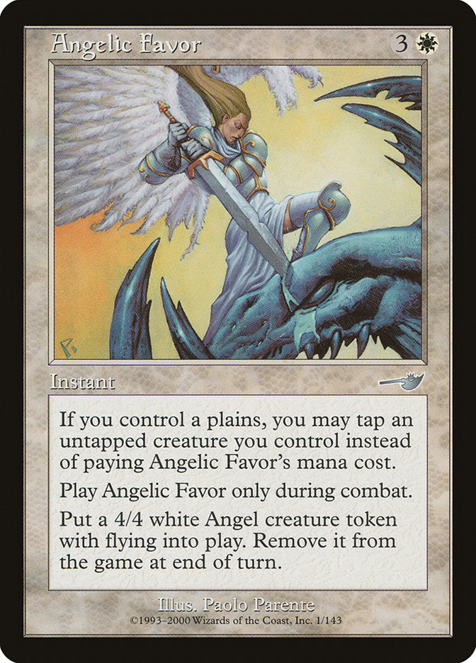 Angelic Favor [Nemesis] | The CG Realm