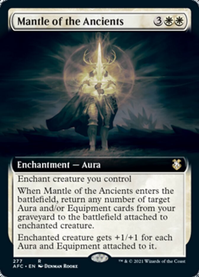 Mantle of the Ancients (Extended Art) [Dungeons & Dragons: Adventures in the Forgotten Realms Commander] | The CG Realm