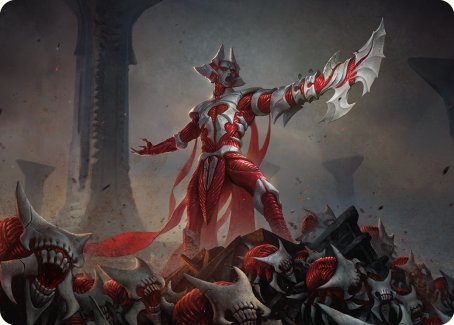 Mite Overseer Art Card [Phyrexia: All Will Be One Art Series] | The CG Realm