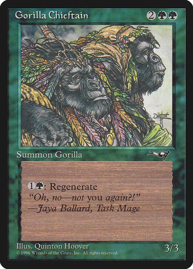 Gorilla Chieftain (Two Gorilla Art) [Alliances] | The CG Realm