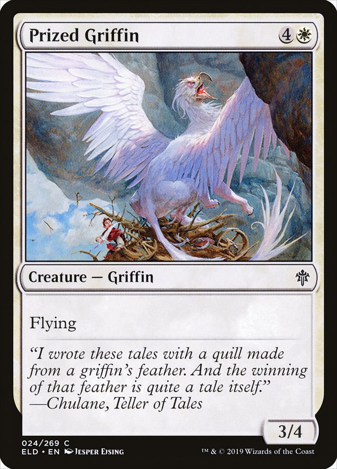 Prized Griffin [Throne of Eldraine] | The CG Realm
