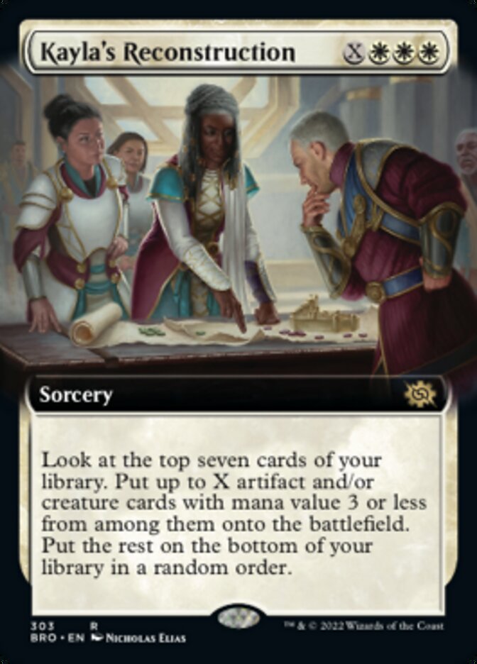 Kayla's Reconstruction (Extended Art) [The Brothers' War] | The CG Realm