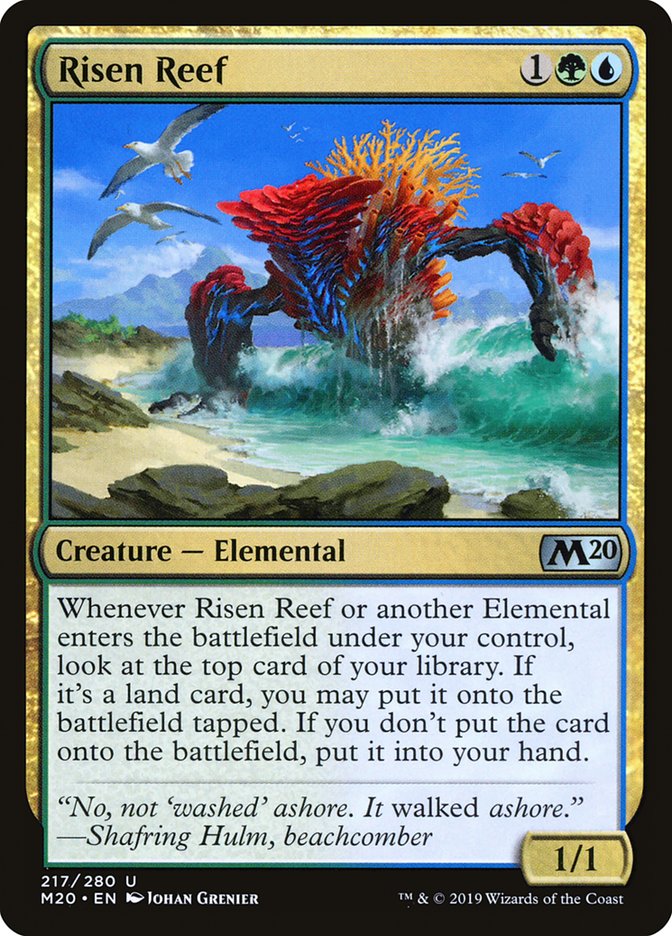 Risen Reef [Core Set 2020] | The CG Realm