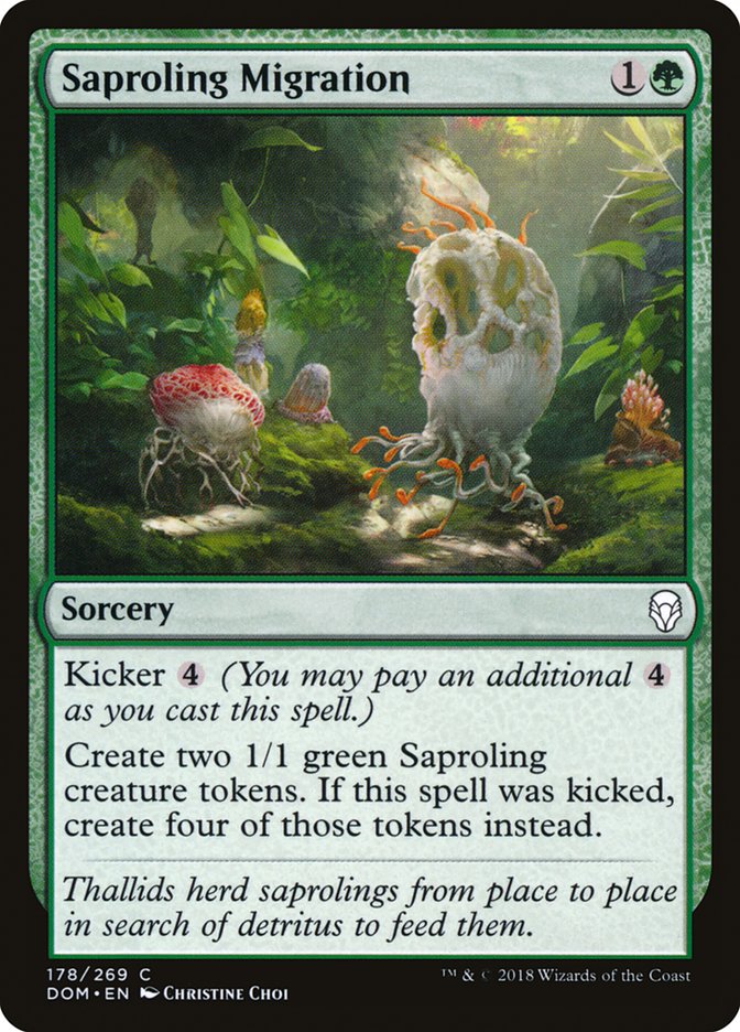 Saproling Migration [Dominaria] | The CG Realm