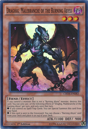 Draghig, Malebranche of the Burning Abyss [CROS-EN082] Super Rare | The CG Realm