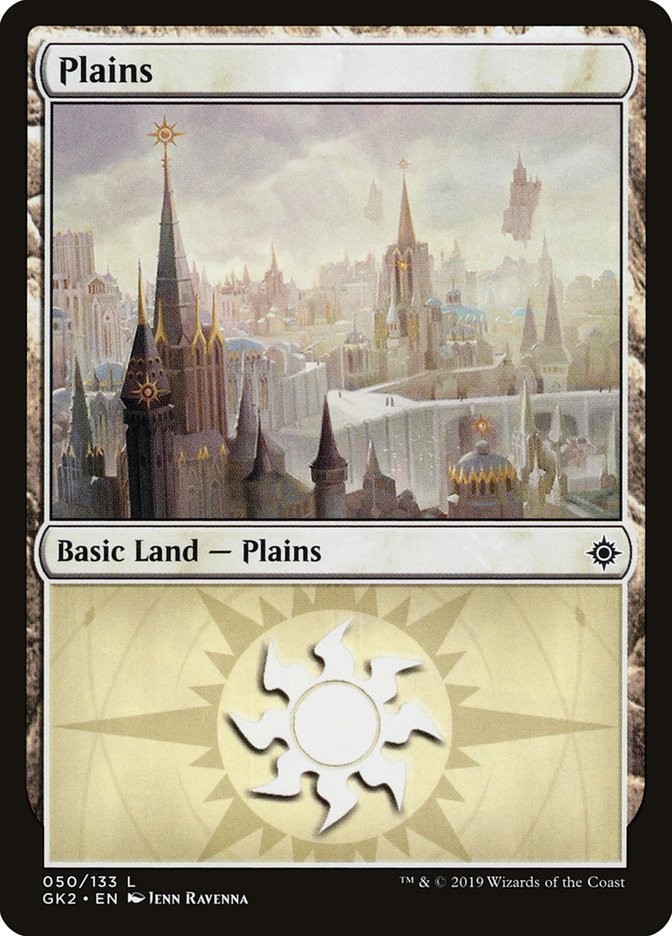 Plains (50) [Ravnica Allegiance Guild Kit] | The CG Realm