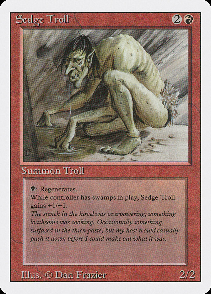 Sedge Troll [Revised Edition] | The CG Realm