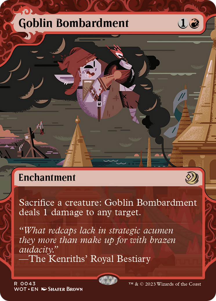 Goblin Bombardment [Wilds of Eldraine: Enchanting Tales] | The CG Realm