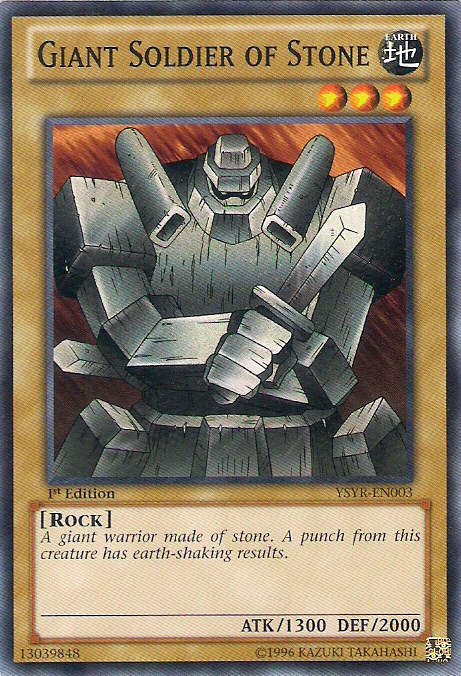 Giant Soldier of Stone [YSYR-EN003] Common | The CG Realm