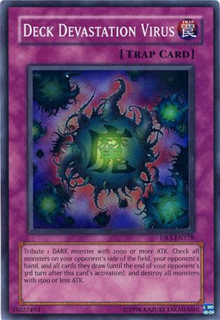 Deck Devastation Virus [DR3-EN178] Super Rare | The CG Realm