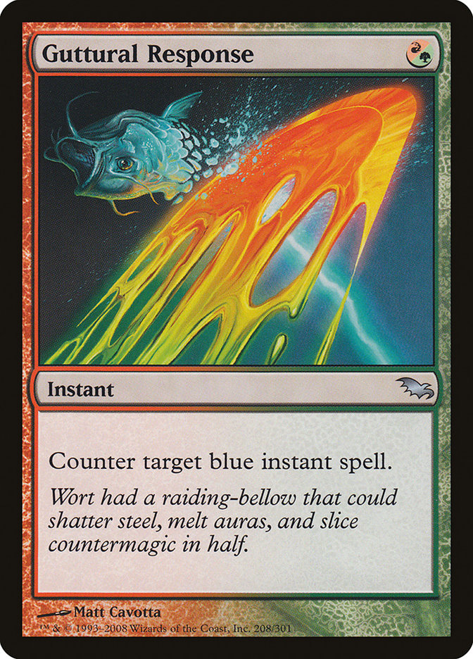 Guttural Response [Shadowmoor] | The CG Realm