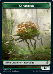 Food // Saproling Double-Sided Token [Commander 2021 Tokens] | The CG Realm