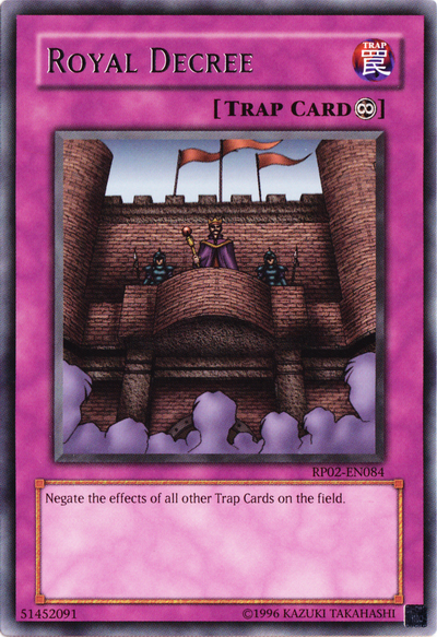 Royal Decree [RP02-EN084] Rare | The CG Realm