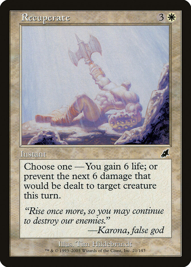 Recuperate [Scourge] | The CG Realm
