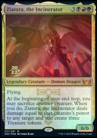 Ziatora, the Incinerator [Streets of New Capenna Prerelease Promos] | The CG Realm