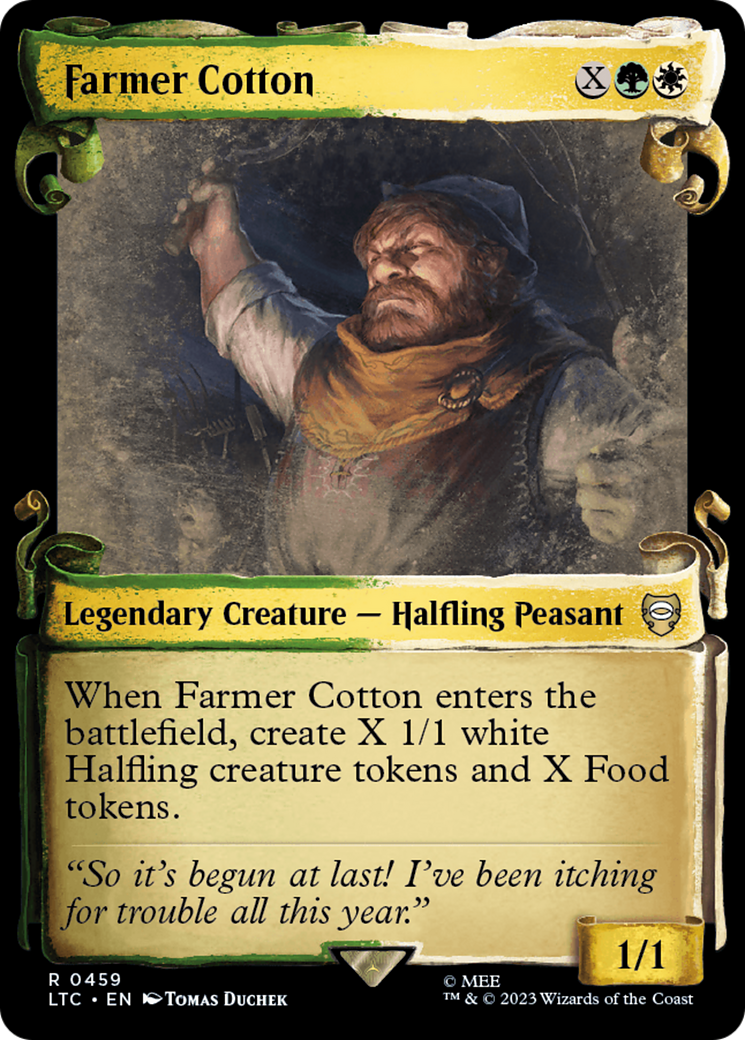 Farmer Cotton [The Lord of the Rings: Tales of Middle-Earth Commander Showcase Scrolls] | The CG Realm
