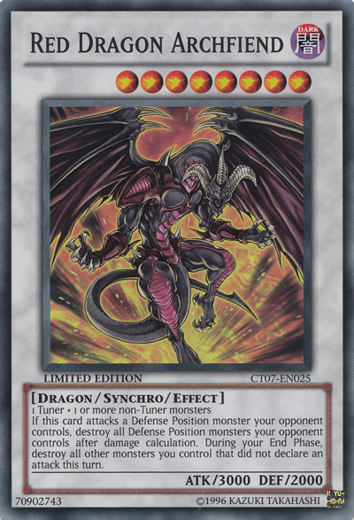 Red Dragon Archfiend [CT07-EN025] Super Rare | The CG Realm