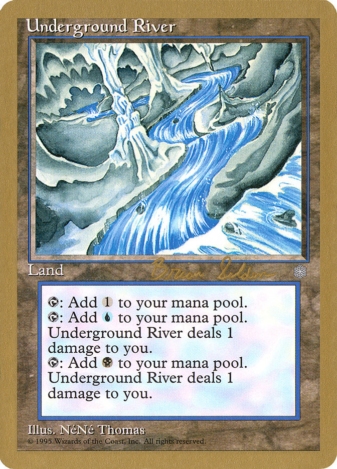 Underground River (Brian Selden) [World Championship Decks 1998] | The CG Realm