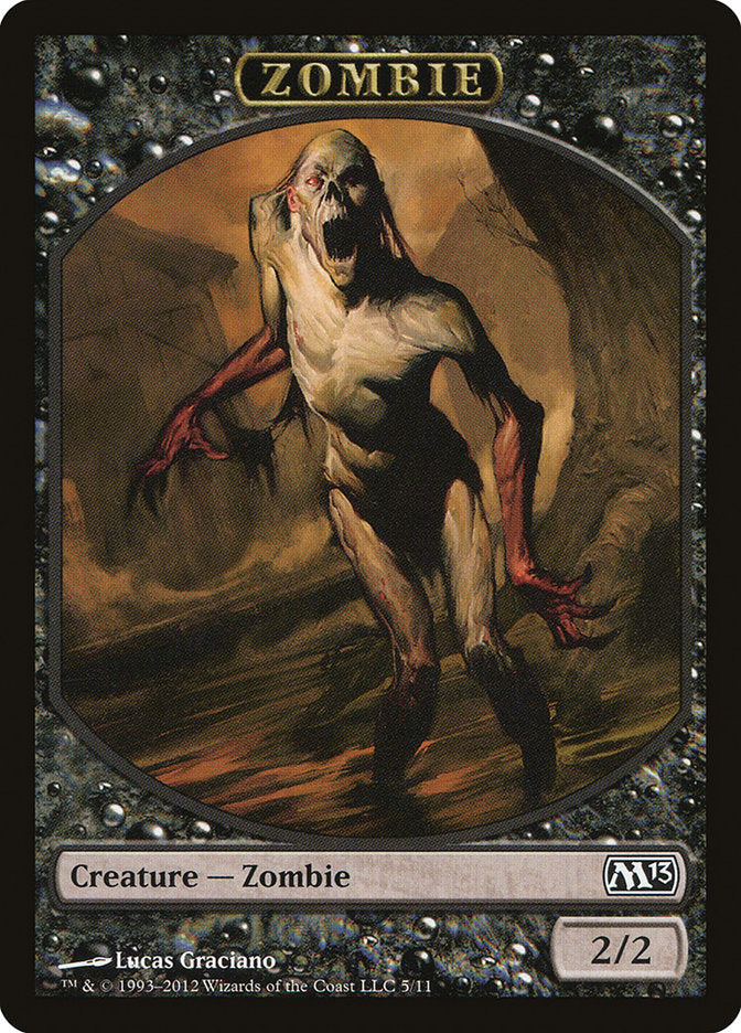 Zombie Token [Magic 2013 Tokens] | The CG Realm