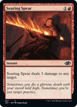 Searing Spear [Jumpstart 2022] | The CG Realm
