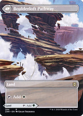 Branchloft Pathway // Boulderloft Pathway (Borderless Alternate Art) [Zendikar Rising] | The CG Realm