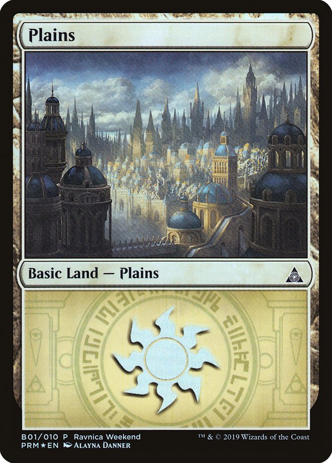 Plains (B01) [Ravnica Allegiance Guild Kit] | The CG Realm