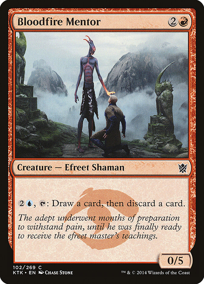 Bloodfire Mentor [Khans of Tarkir] | The CG Realm