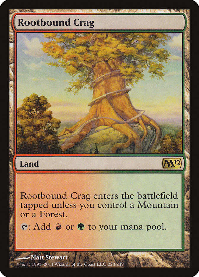 Rootbound Crag [Magic 2012] | The CG Realm