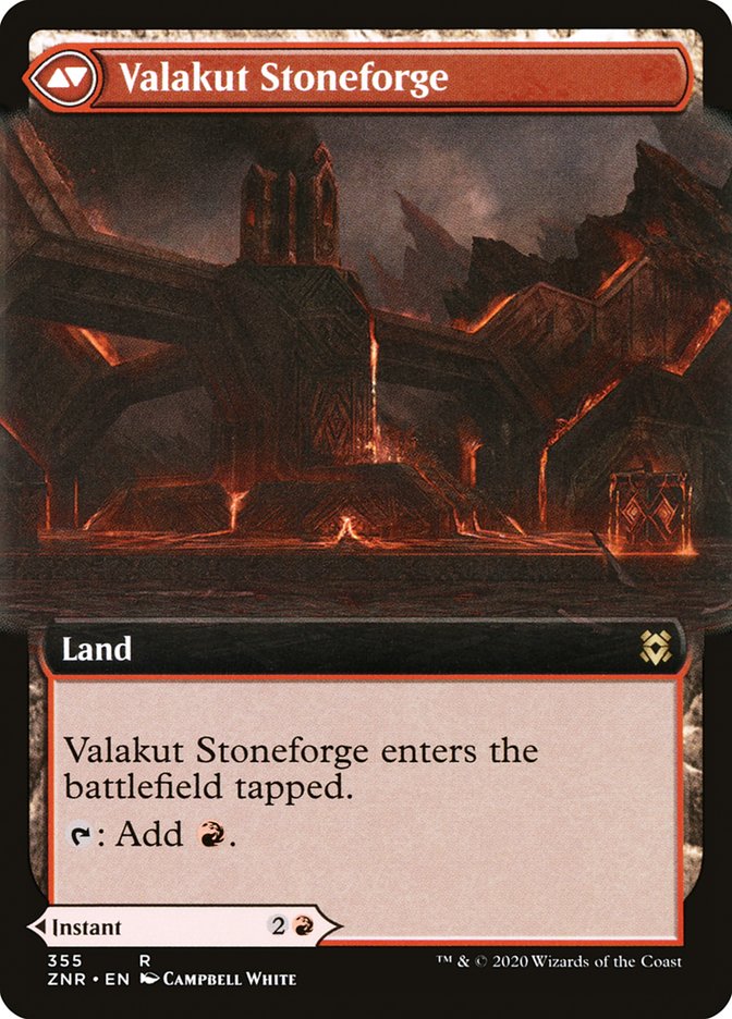 Valakut Awakening (Extended Art) (ZNR-355) - Zendikar Rising: (Extended Art)