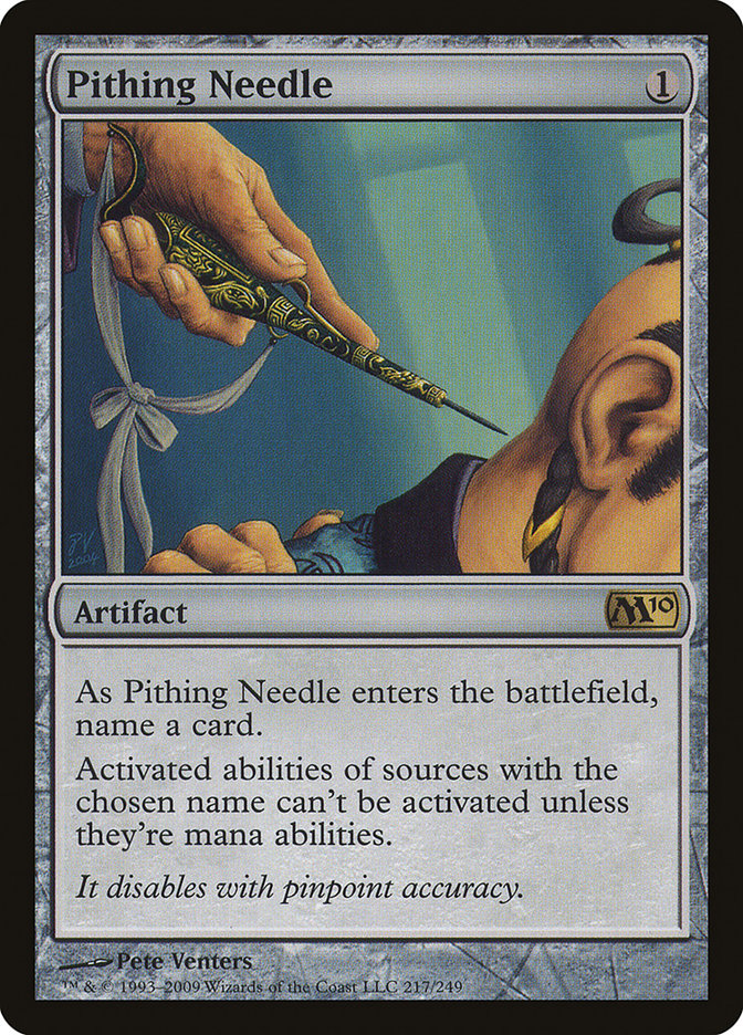 Pithing Needle [Magic 2010] | The CG Realm