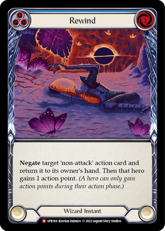 Rewind [UPR169] (Uprising)  Rainbow Foil | The CG Realm