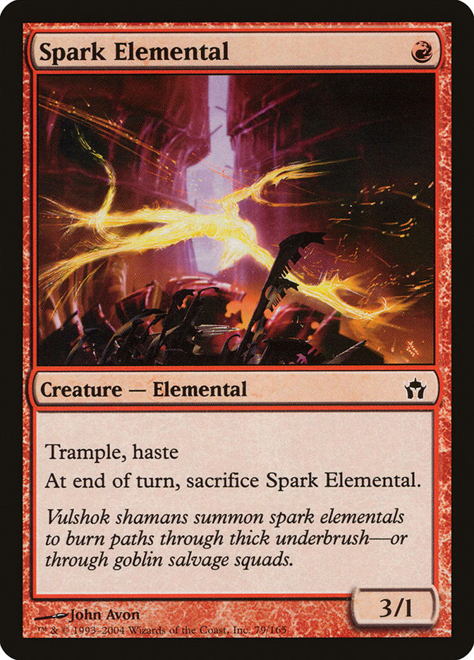 Spark Elemental [Fifth Dawn] | The CG Realm