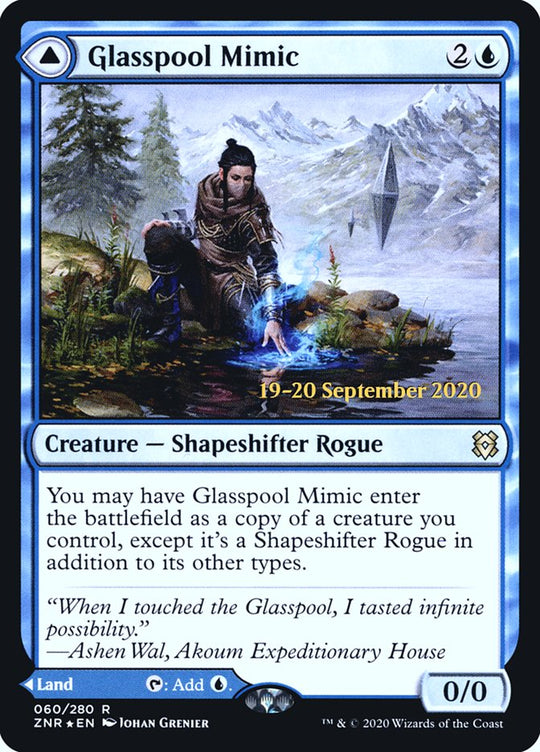 Glasspool Mimic (PRE-60S) - Zendikar Rising Promos Foil