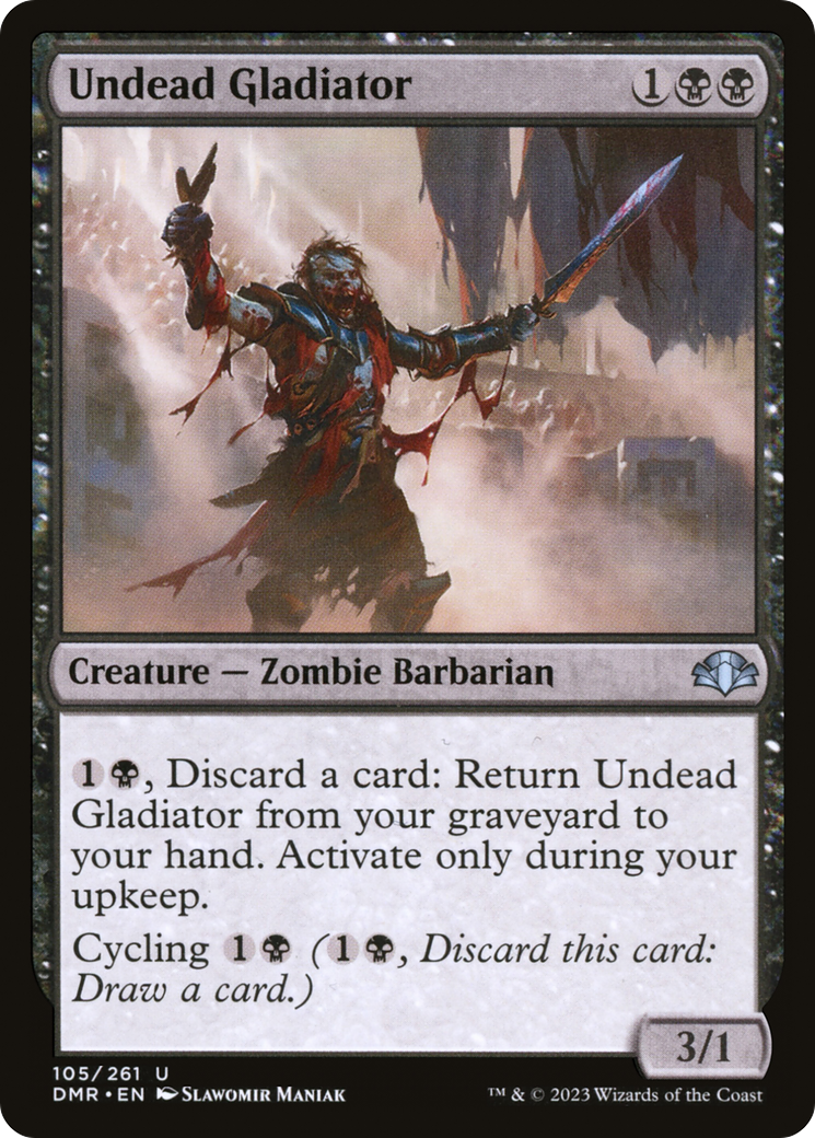 Undead Gladiator [Dominaria Remastered] | The CG Realm