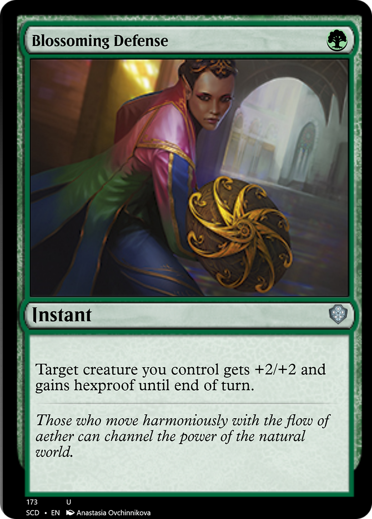Blossoming Defense [Starter Commander Decks] | The CG Realm