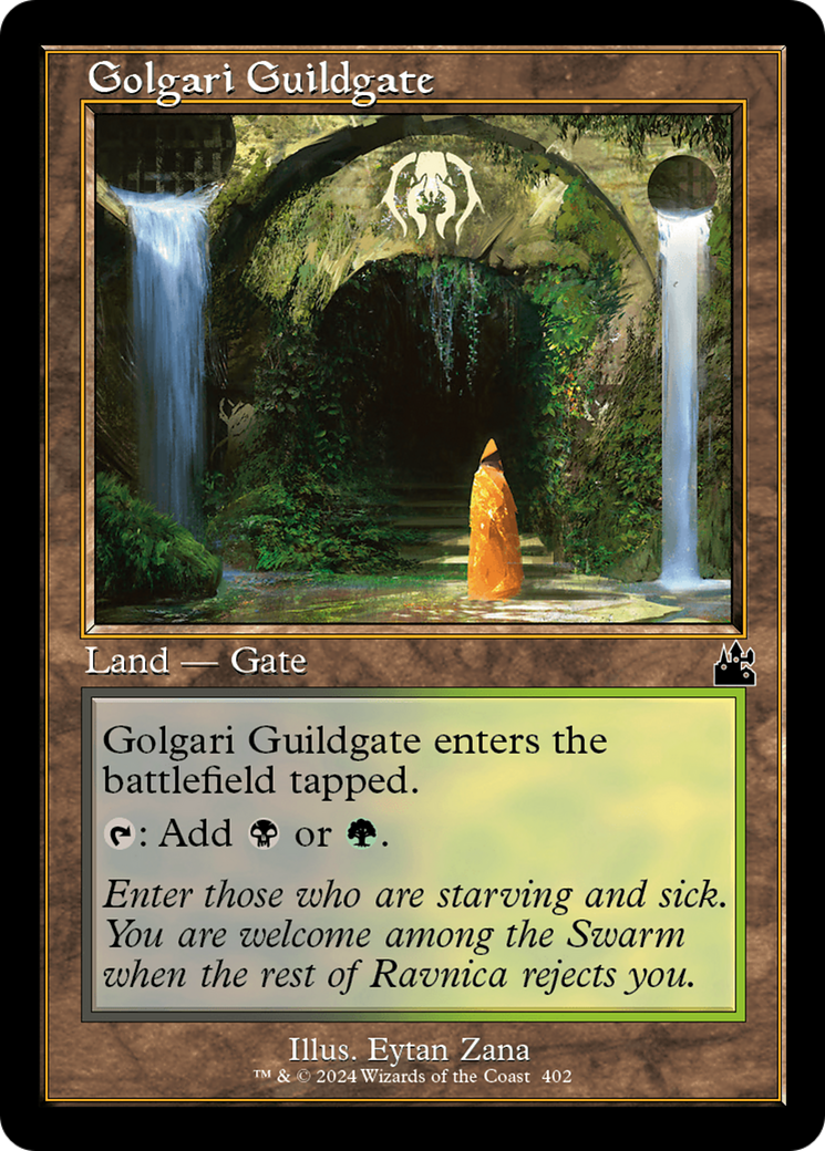Golgari Guildgate (Retro Frame) [Ravnica Remastered] | The CG Realm