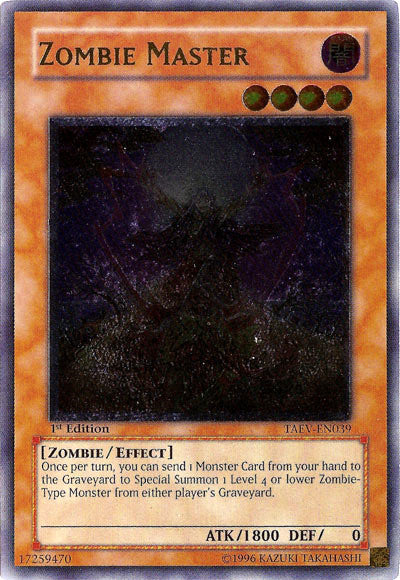 Zombie Master [TAEV-EN039] Ultimate Rare | The CG Realm