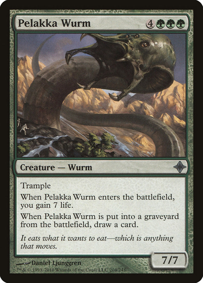 Pelakka Wurm [Rise of the Eldrazi] | The CG Realm