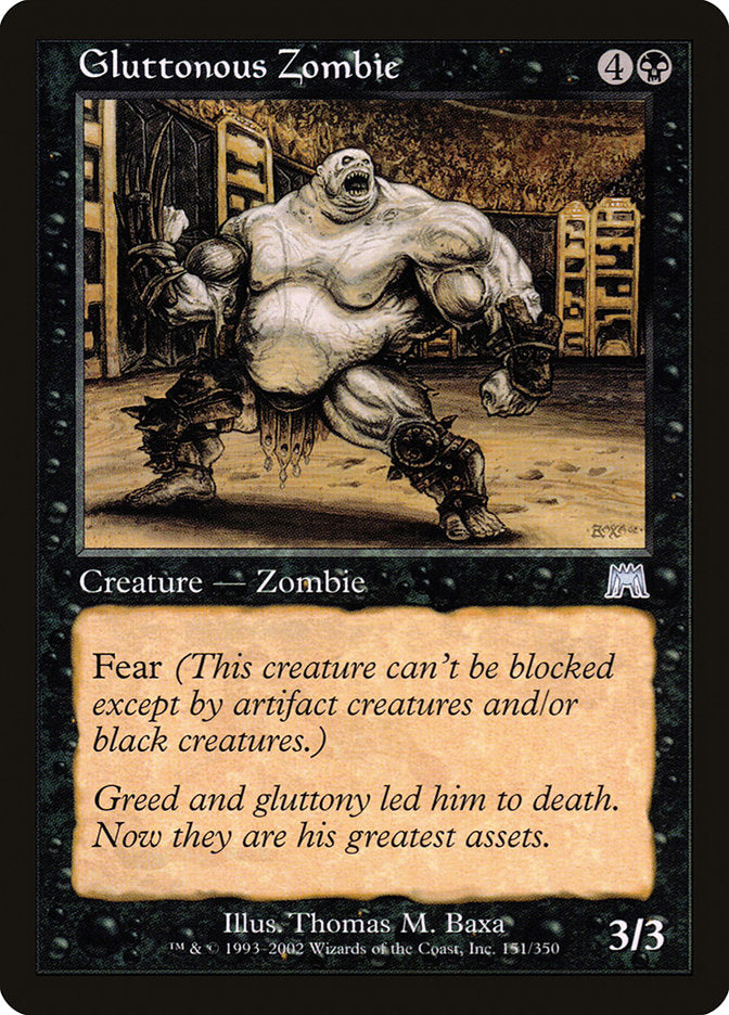 Gluttonous Zombie [Onslaught] | The CG Realm