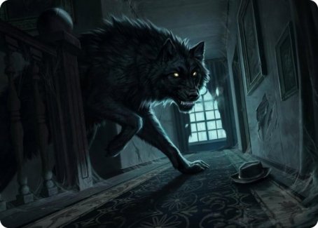 Primal Adversary Art Card [Innistrad: Midnight Hunt Art Series] | The CG Realm