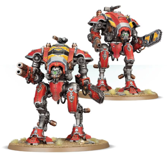 Imperial Knights:  Armiger Warglaives | The CG Realm
