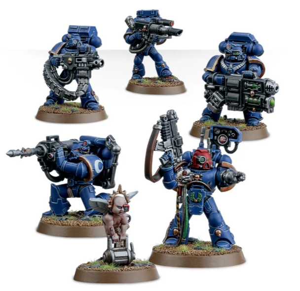 Warhammer 40k Space Marine:  Devastator Squad | The CG Realm
