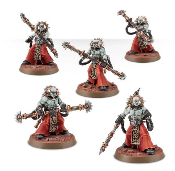 Adeptus Mechanicus:  Fulgurite Electro-Priests