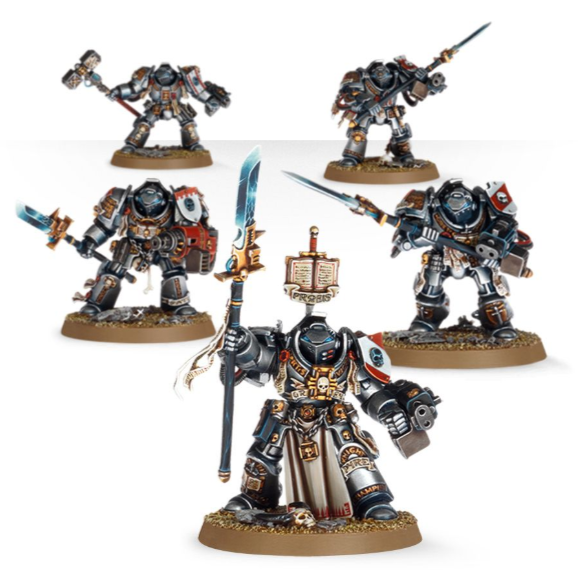 Grey Knights Terminator Squad | The CG Realm