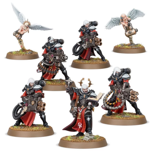 Adepta Sororitas:  Retributor Squad