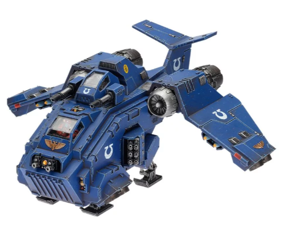 Space Marines:  Stormraven Gunship | The CG Realm